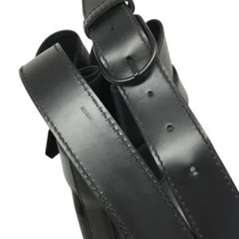 LOUIS VUITTON Sac Depaule Shoulder Bag Epi Leather Noir Black